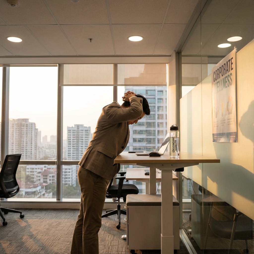 5 Simple Stretches to Relieve Desk Job Back Pain
